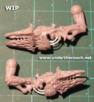 Conversion, Conversion Guide, Hive Tyrant, Tyranids, Warhammer 40,000, Winged, Work In Progress