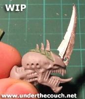 Conversion, Conversion Guide, Hive Tyrant, Tyranids, Warhammer 40,000, Winged, Work In Progress