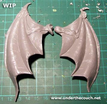 Conversion, Conversion Guide, Hive Tyrant, Tyranids, Warhammer 40,000, Winged, Work In Progress