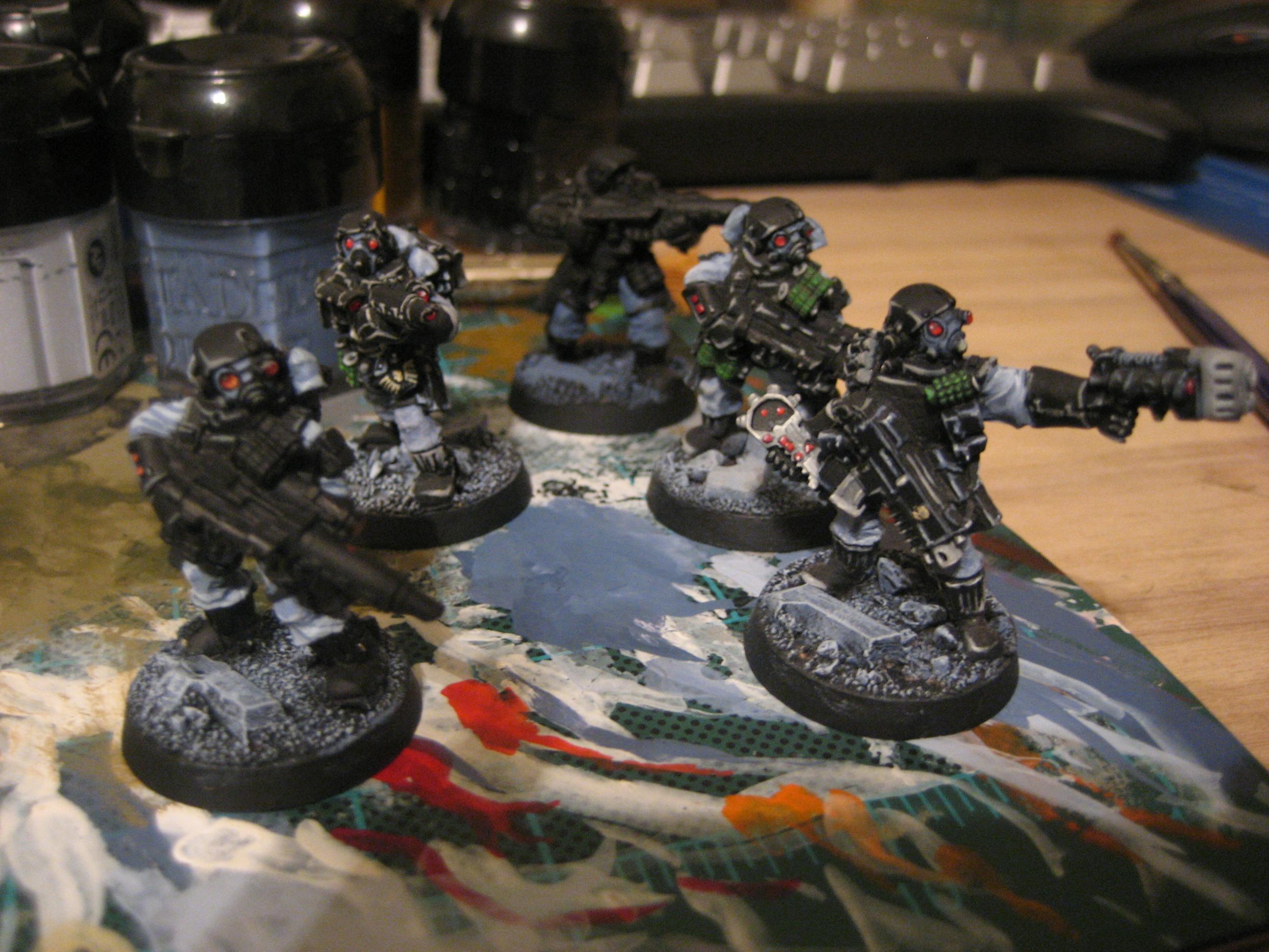 Imperial Guard, Storm Troopers, Warhammer 40,000, Work In Progress