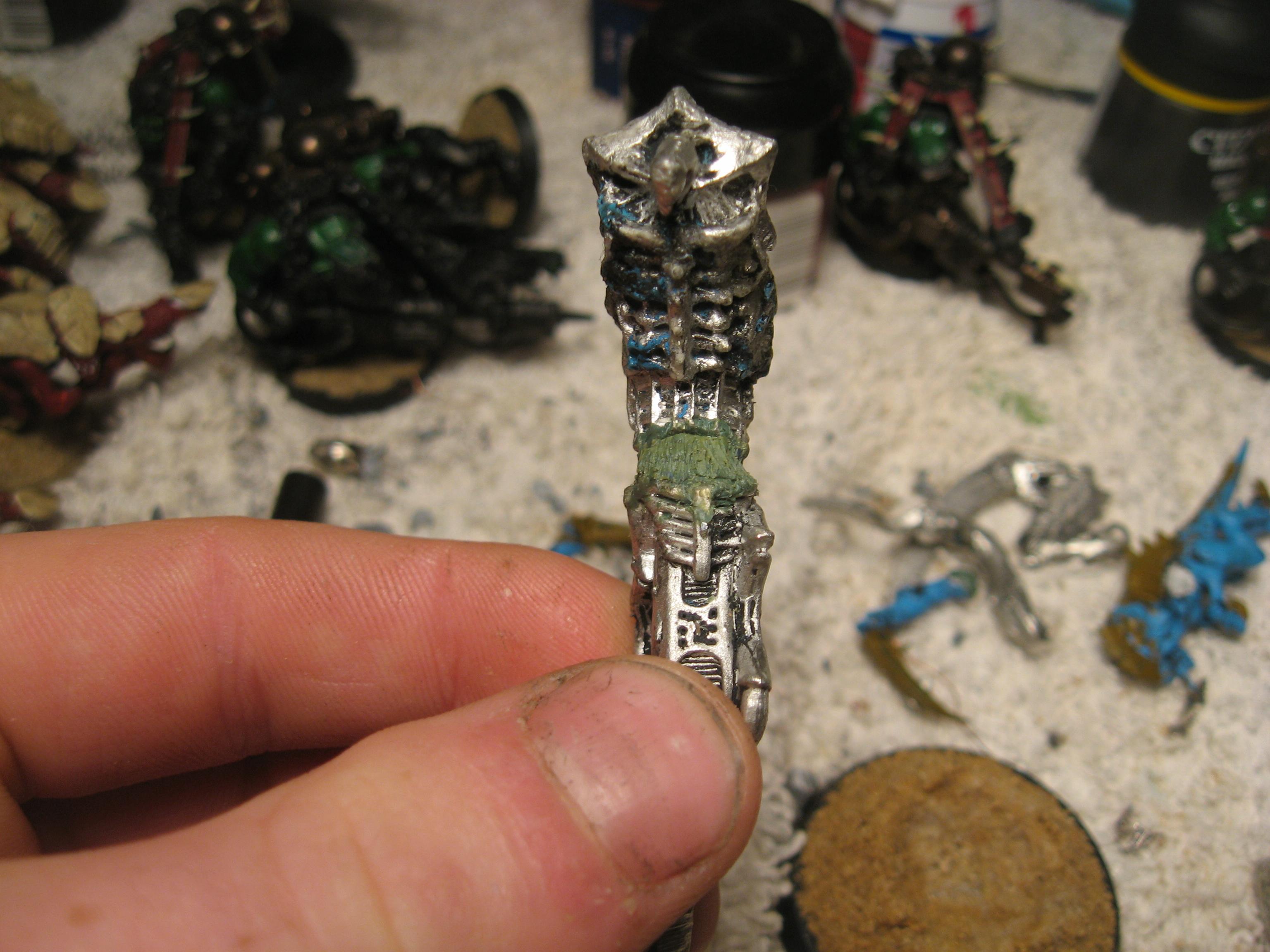 Conversion, added some lines to the green stuff to make it look more organic [my second time working with green stuff =)]