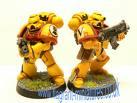 Imperial Fists, Space Marines, Warhammer 40,000, Yellow