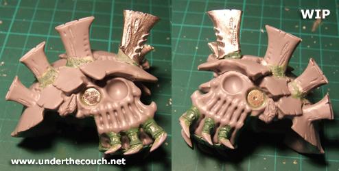Conversion, Conversion Guide, Hive Tyrant, Tyranids, Warhammer 40,000, Winged, Work In Progress