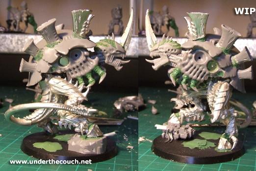 Conversion, Conversion Guide, Hive Tyrant, Tyranids, Warhammer 40,000, Winged, Work In Progress