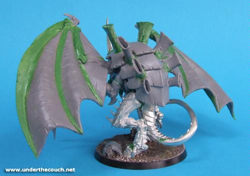 Conversion, Conversion Guide, Hive Tyrant, Tyranids, Warhammer 40,000, Winged, Work In Progress