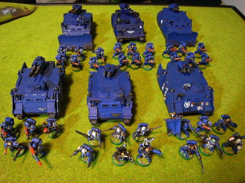 Battle Report, Space Marines