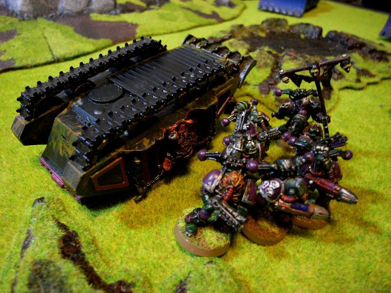 Battle Report, Chaos Space Marines, Death Guard, Nurgle