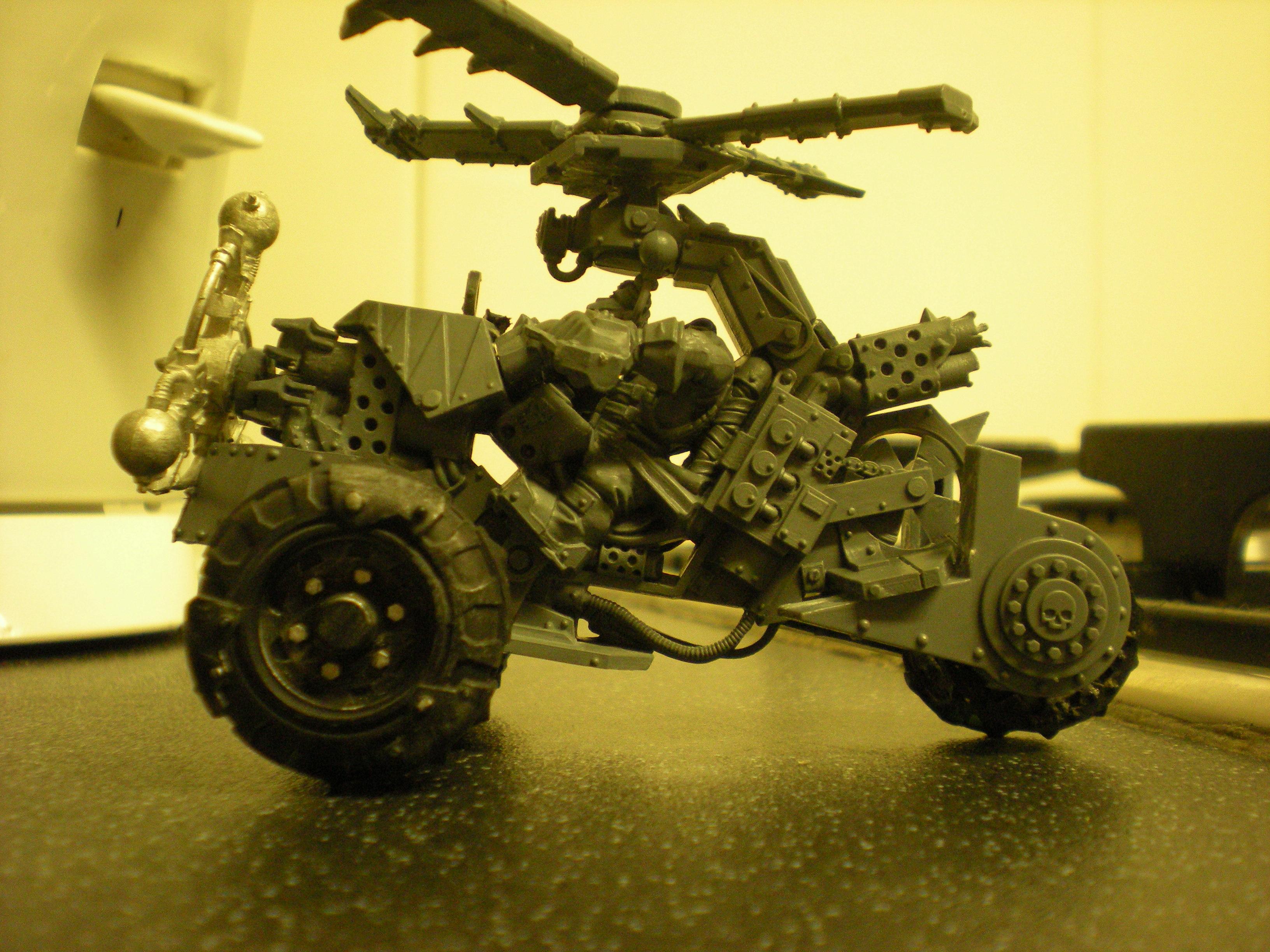 side elevation of choppa