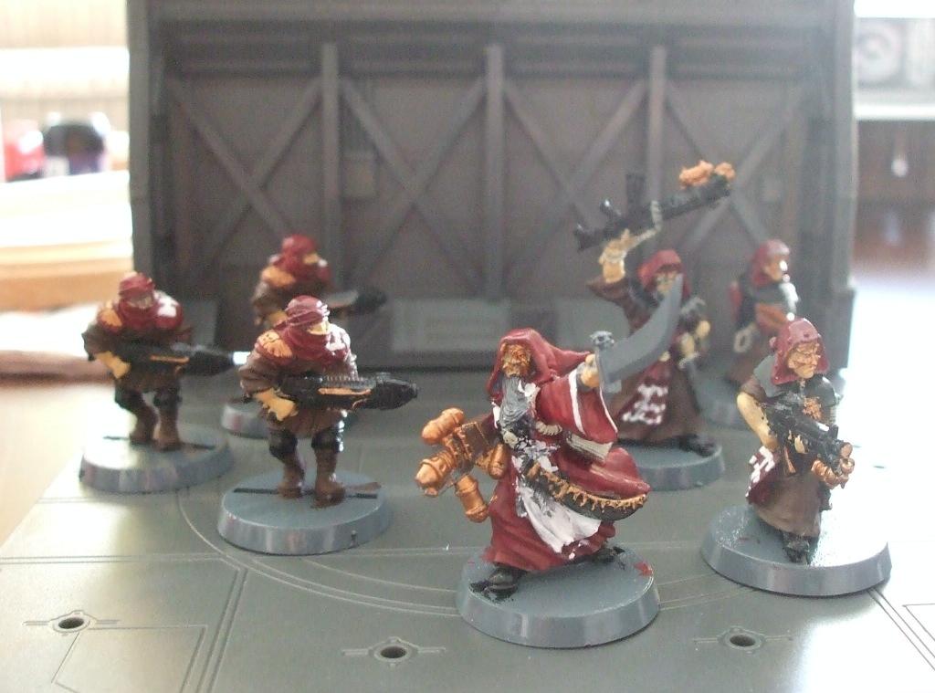 2nd Edition, Imperial Guard, Inquisition, Necromunda, Redemptionists, Tallarn Desert Raiders, Witch Hunters
