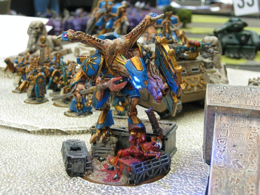Chaos, Daemon Prince, LED, Mechwarrior, Tzeentch, Warhammer 40,000