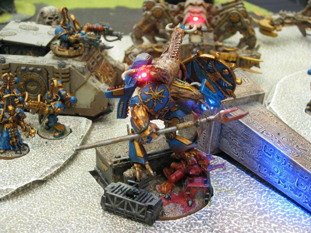 Chaos Space Marines, Daemon Prince, LED, Thousand Sons, Tzeentch