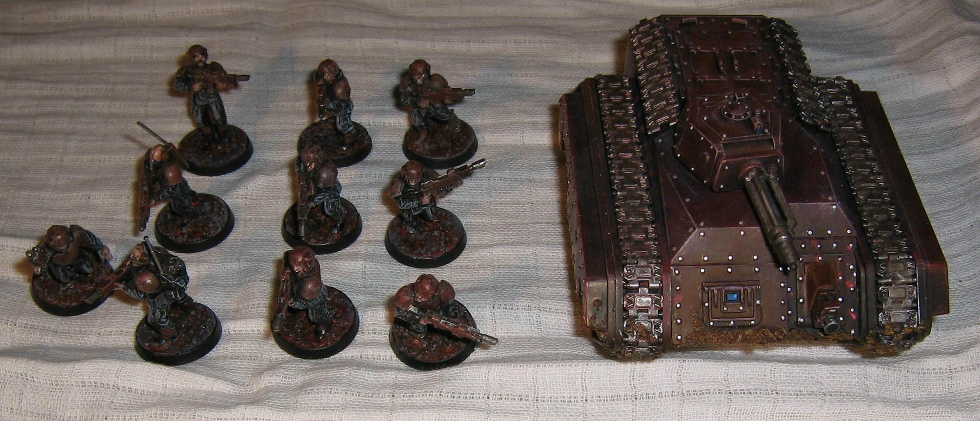 Chimera, Imperial Guard, Infantry, Weathered
