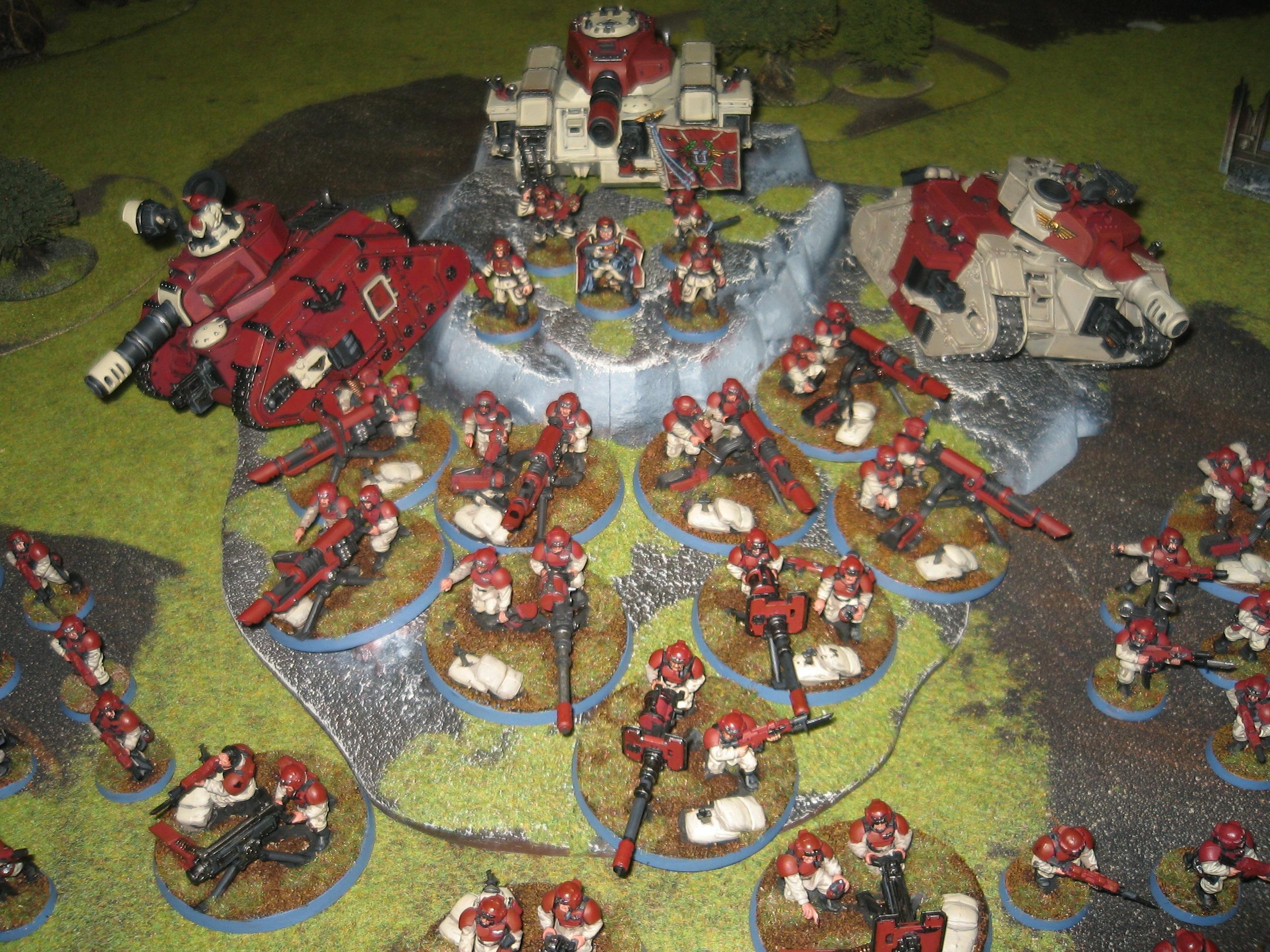 Heavy Weapons Platoon, Imperial Guard, Leman Russ