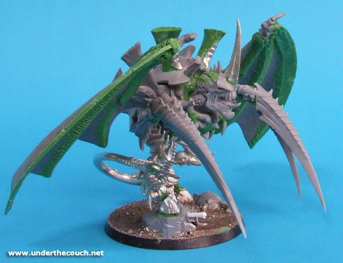 Conversion, Conversion Guide, Hive Tyrant, Tyranids, Warhammer 40,000, Winged, Work In Progress