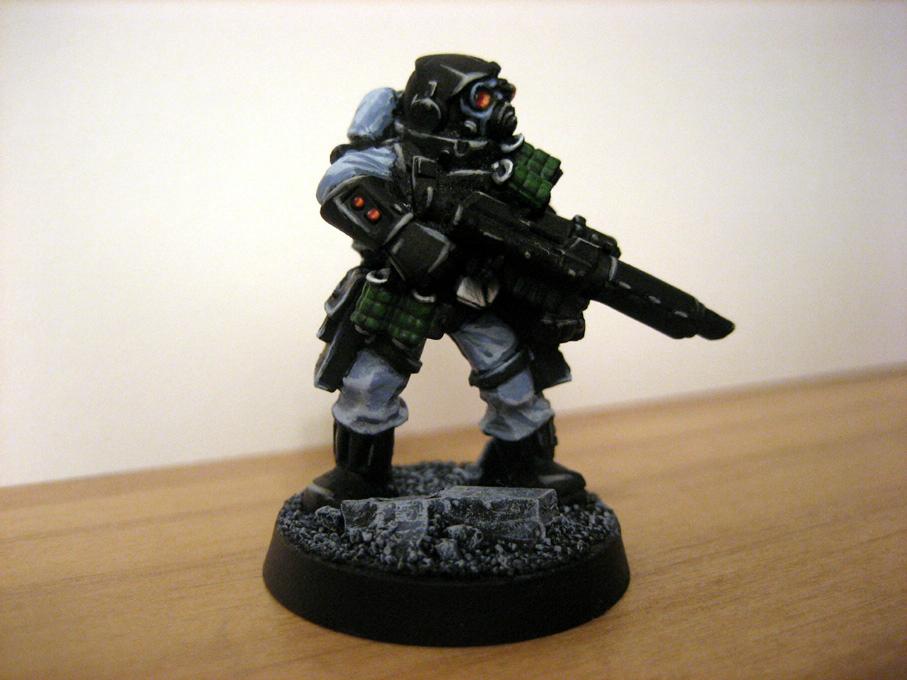 Imperial Guard, Infantry, Oldschool Storm Trooper, Storm Troopers, Warhammer 40,000