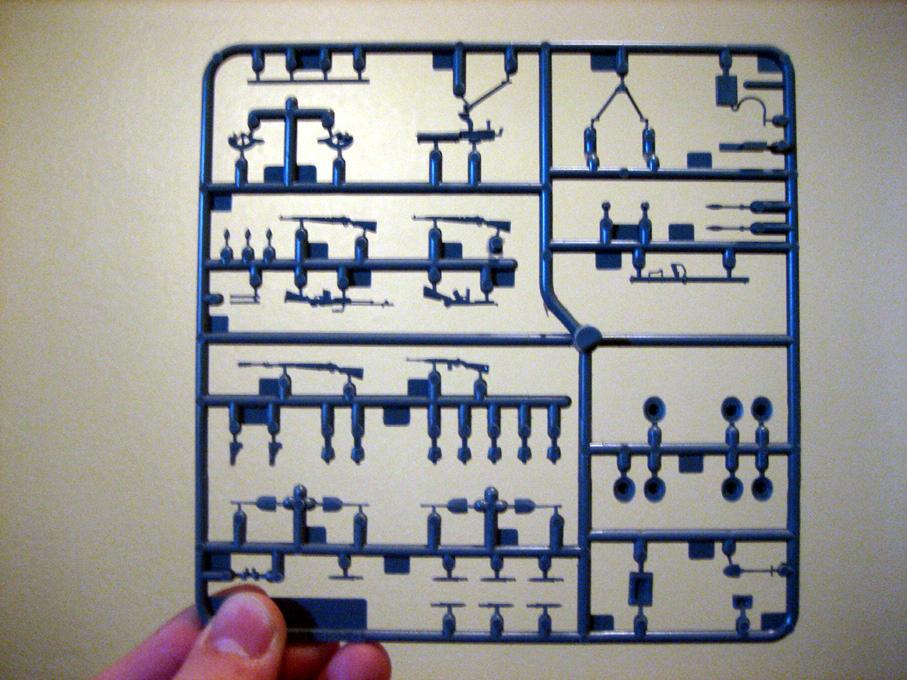 1/48 WW2 US Infantry Weapons Sprue