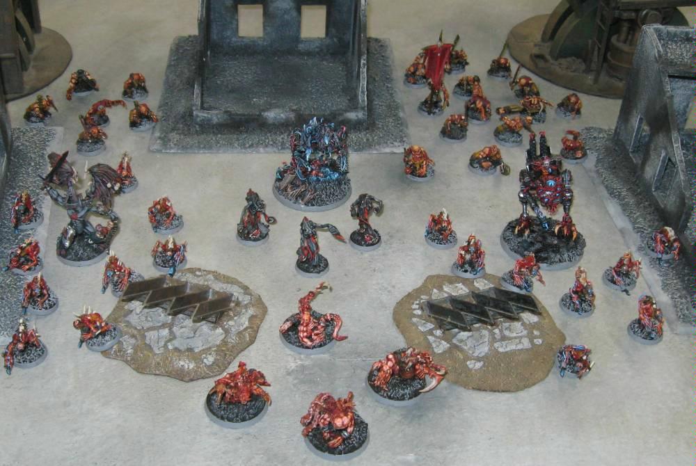 Army, Chaos Daemons, Conversion, Daemons, Warhammer 40,000