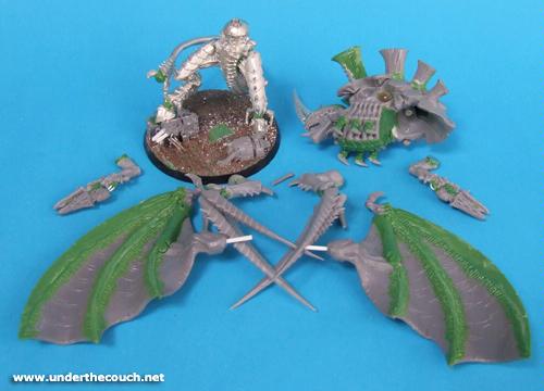 Conversion, Conversion Guide, Hive Tyrant, Tyranids, Warhammer 40,000, Winged, Work In Progress