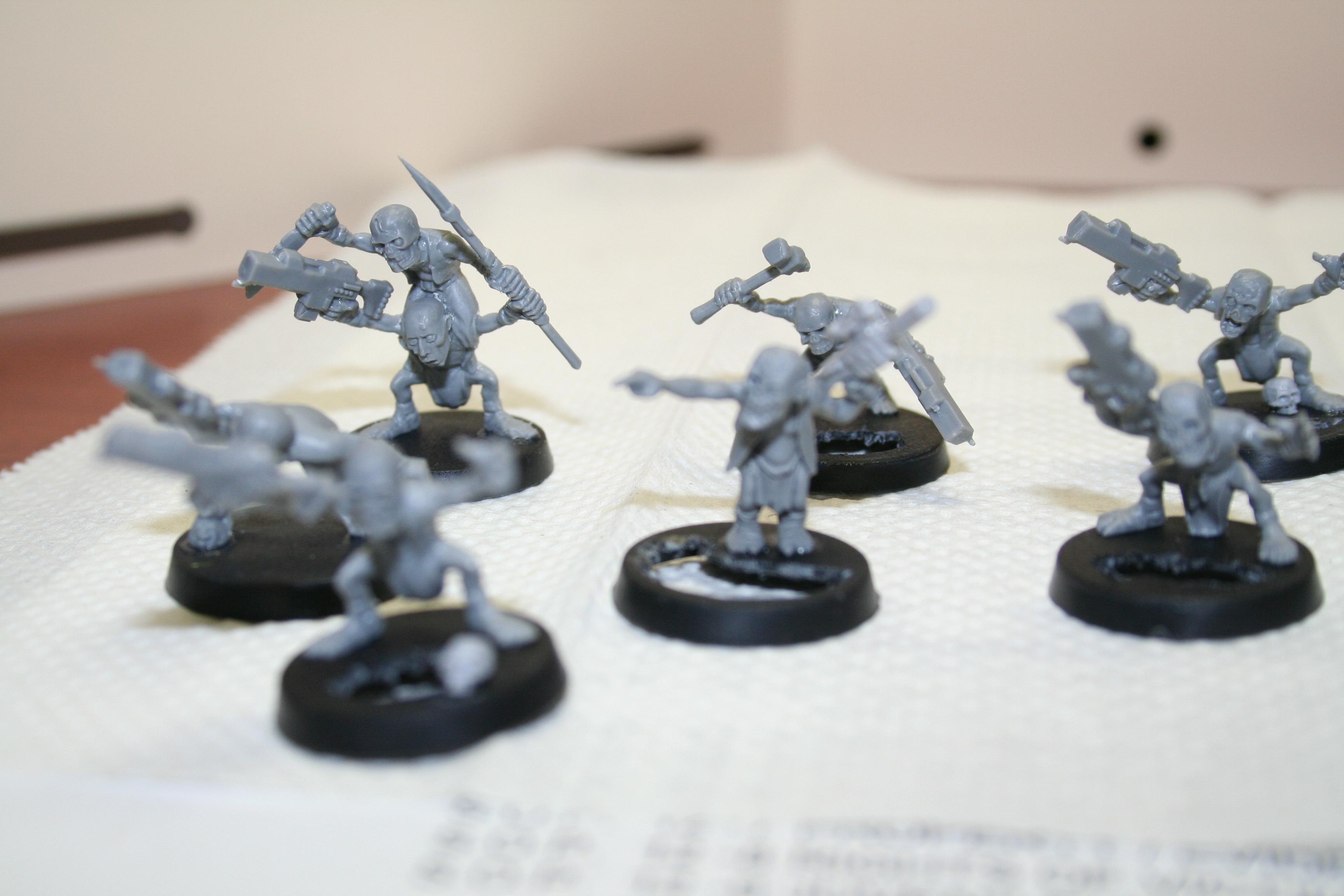 Chaos, Conversion, Imperial Guard, Nurgle, Snipers, Traitor, Warhammer 40,000, Work In Progress