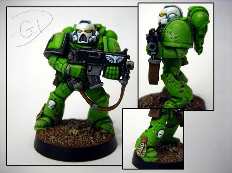 Badab War, Battle Damage, Sons Of Medusa, Space Marines, Warhammer 40,000