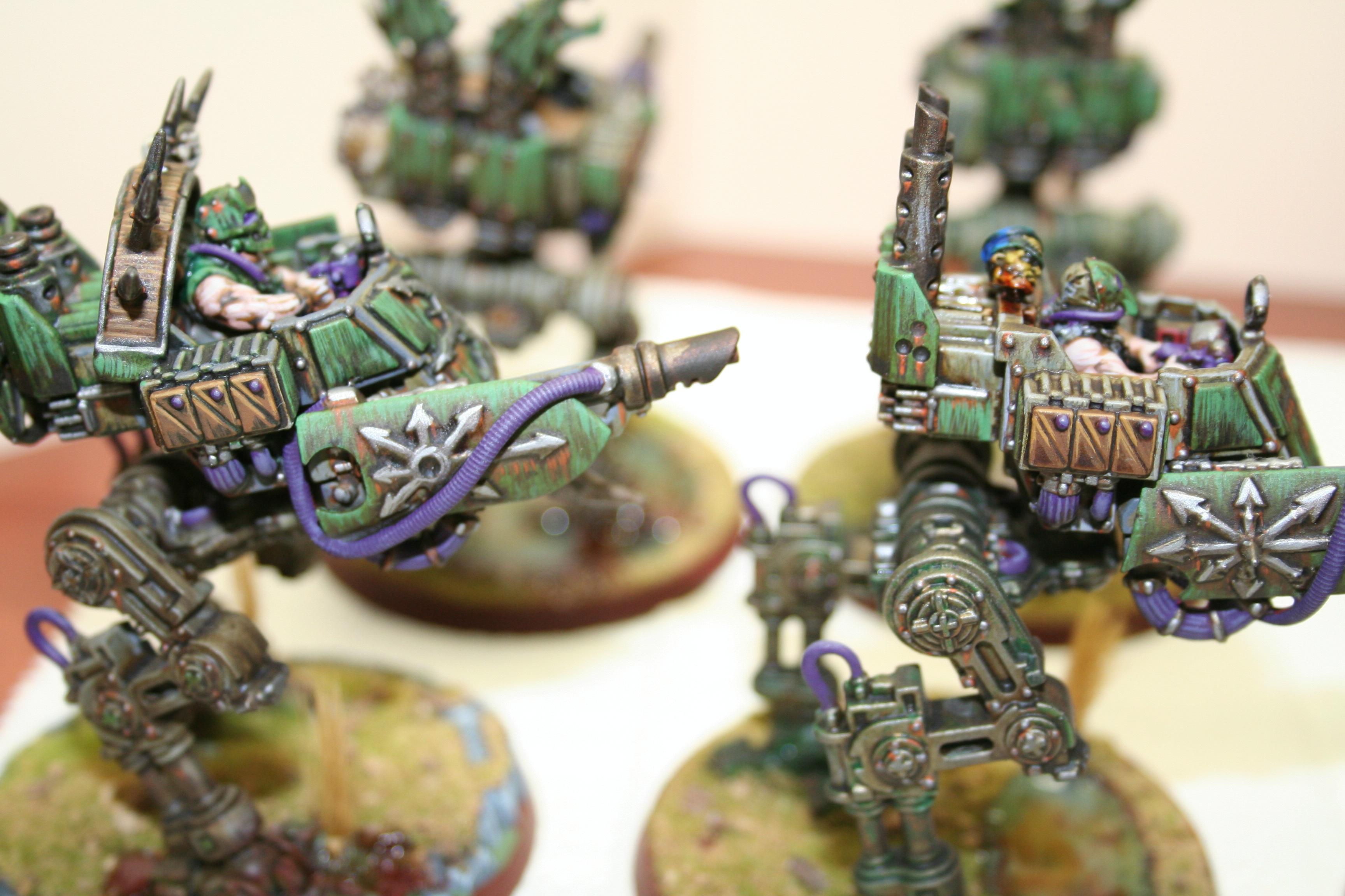 Chaos, Conversion, Imperial Guard, Nurgle, Sentinel, Traitor, Warhammer 40,000