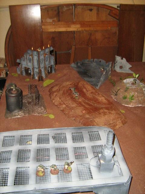 Board, Tabletop, Terrain