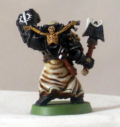 Dark Angels Chaplain with Power Fist