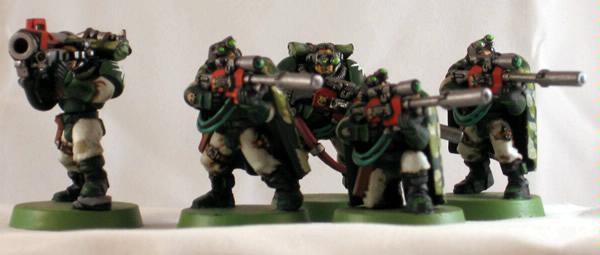 Scouts, Snipers, Space Marines