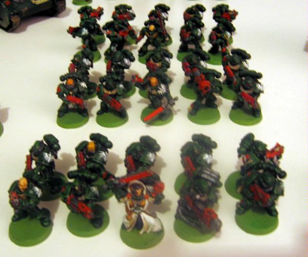 Dark Angels, Space Marines, Squad, Tactical Squad