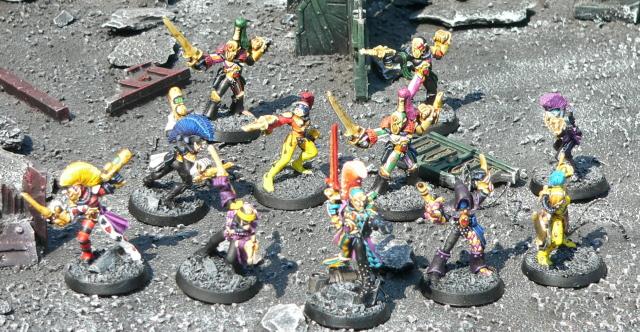 Eldar, Harlequins, Urban Base, Warhammer 40,000