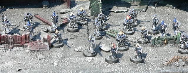 Eldar, Pathfinders, Rangers, Urban Base, Warhammer 40,000