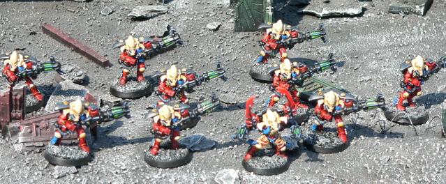 Eldar, Urban Base, Warhammer 40,000, Warp Spiders