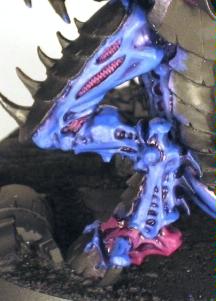 Conversion, Hive Tyrant, Painting Guide, Tyranids, Warhammer 40,000, Winged, Work In Progress