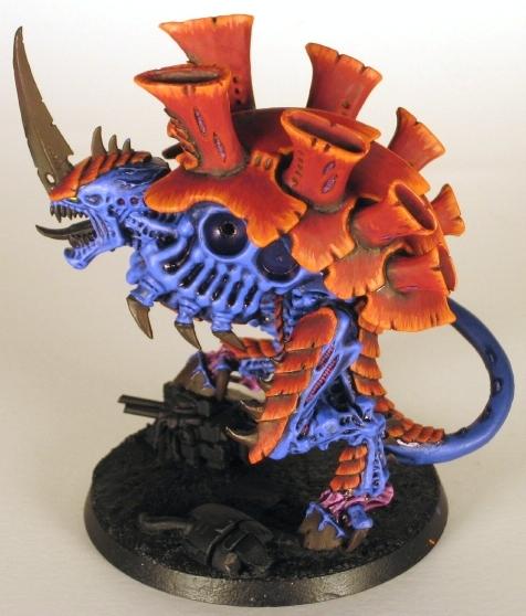 Conversion, Hive Tyrant, Painting Guide, Tyranids, Warhammer 40,000, Winged, Work In Progress