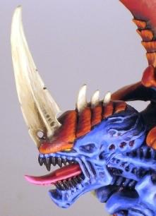 Conversion, Hive Tyrant, Painting Guide, Tyranids, Warhammer 40,000, Winged, Work In Progress