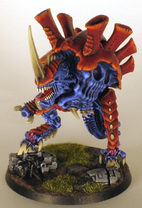 Conversion, Hive Tyrant, Painting Guide, Tyranids, Warhammer 40,000, Winged, Work In Progress
