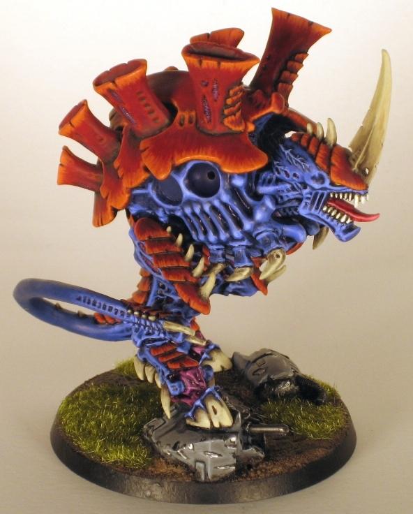 Conversion, Hive Tyrant, Painting Guide, Tyranids, Warhammer 40,000, Winged, Work In Progress