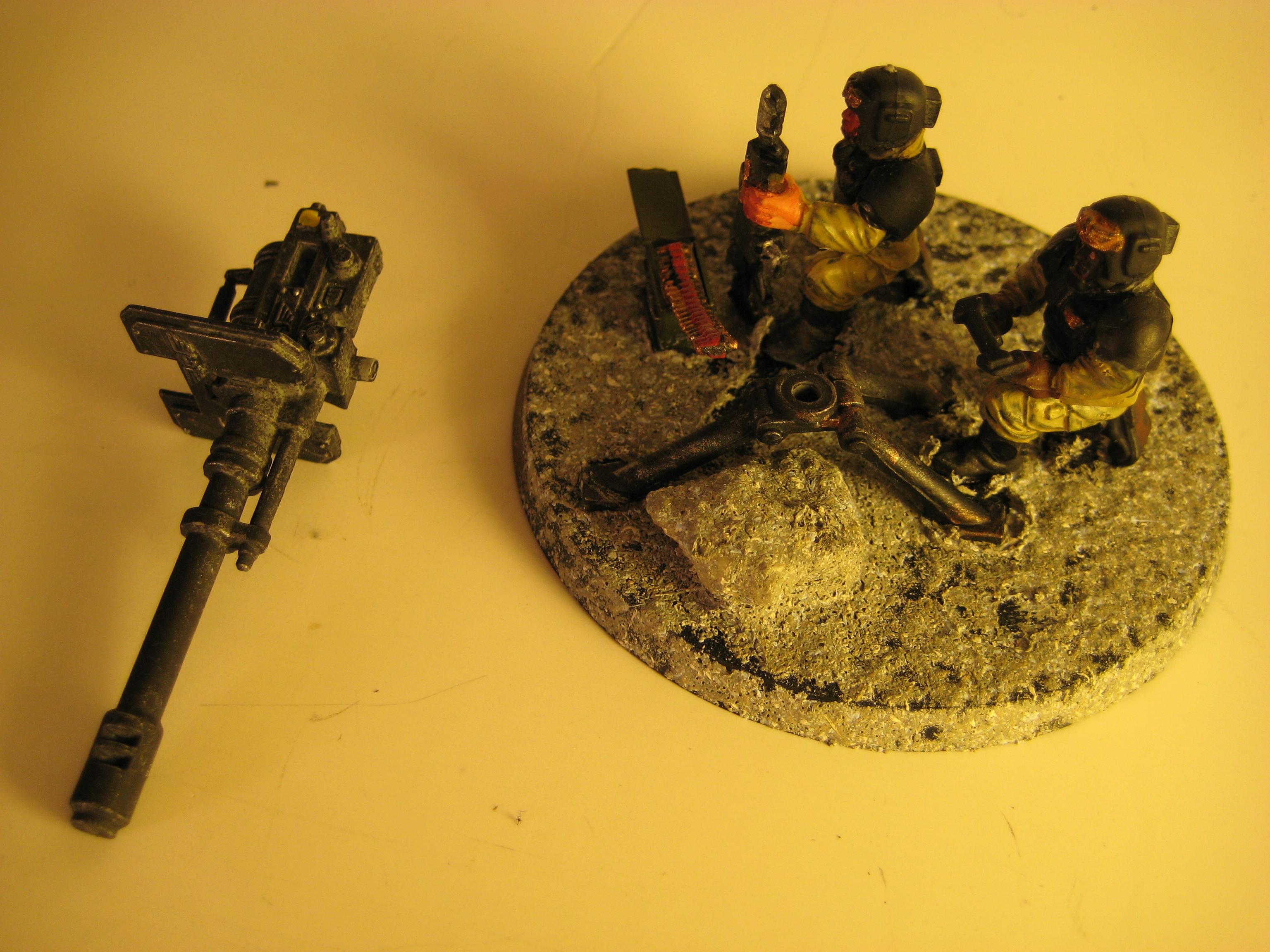 Cadians, Heavy Weapon Team, Imperial Guard, Warhammer 40,000
