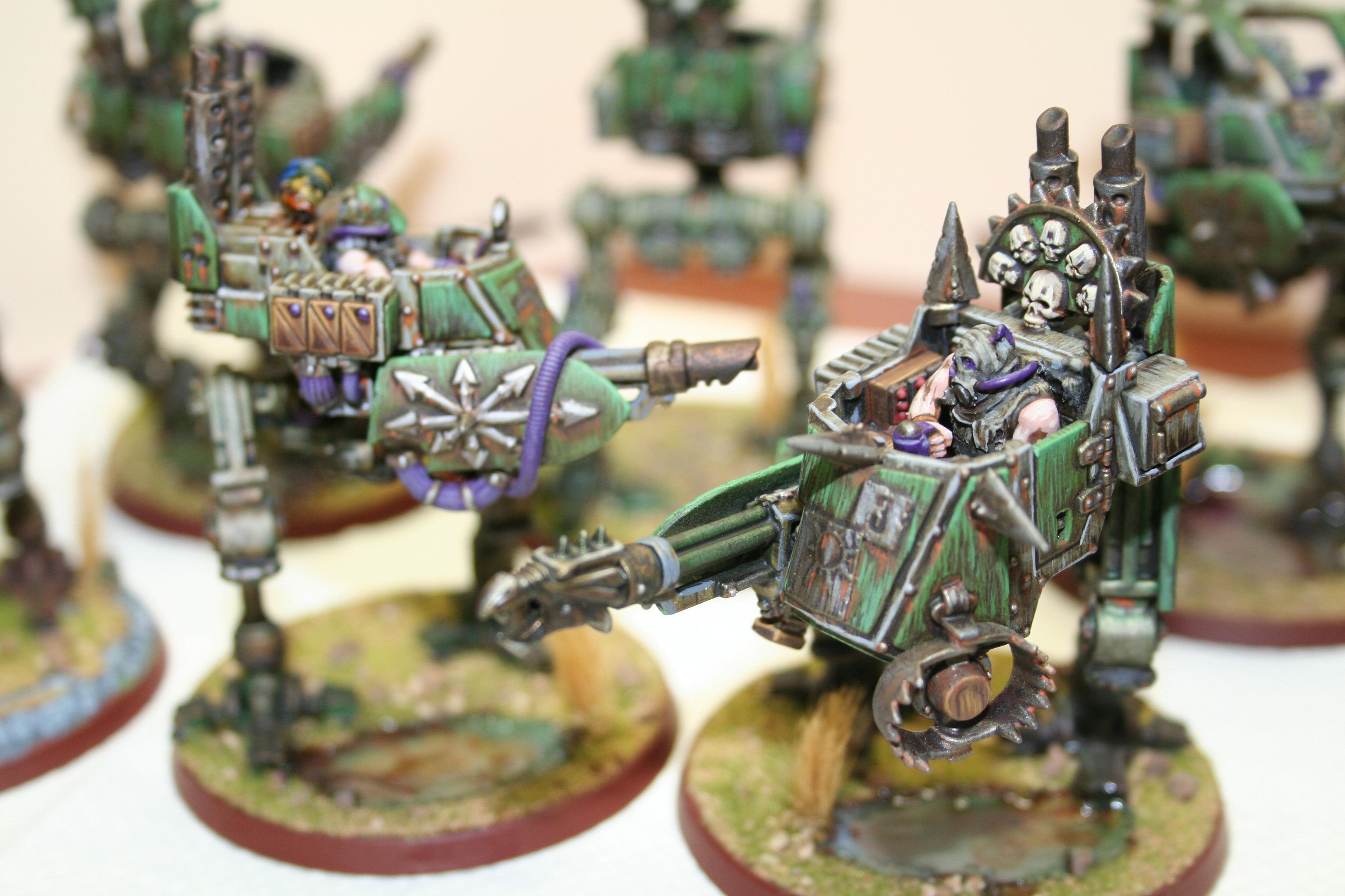 Chaos, Conversion, Imperial Guard, Nurgle, Sentinel, Traitor, Warhammer 40,000