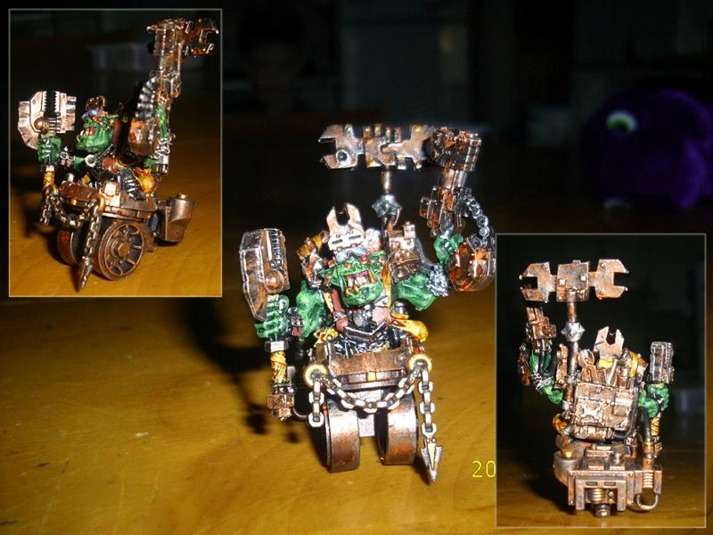 Big Mek, Conversion, Dakka Painting Challenge, Oi Whose Da Best?!, Orks, Warhammer 40,000