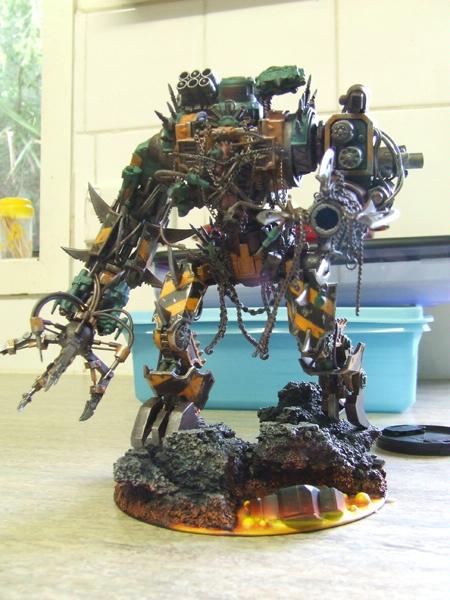 Chaos, Chaos Space Marines, Conversion, Defiler, Iron Warriors, Walker, Warhammer 40,000