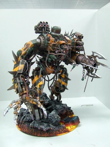 Chaos Space Marines, Conversion, Defiler, Iron Warriors, Warhammer 40,000