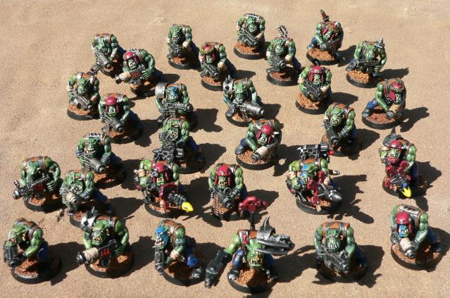 Deathskulls, Orks, Shoota Boyz, Warhammer 40,000