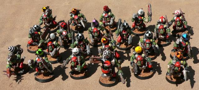 Mob, Orks, Stormboyz, Warhammer 40,000