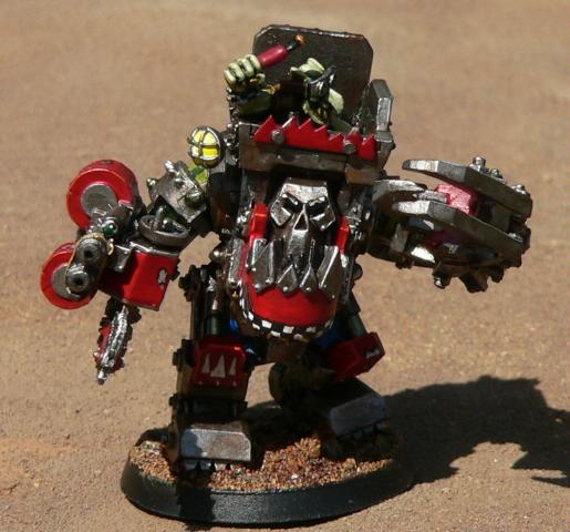 Mega Armor, Orks, Warboss, Warhammer 40,000