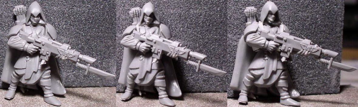 Imperial Guard, Kitbash, Tanith, Warhammer 40,000, Wood Elves, Work In Progress