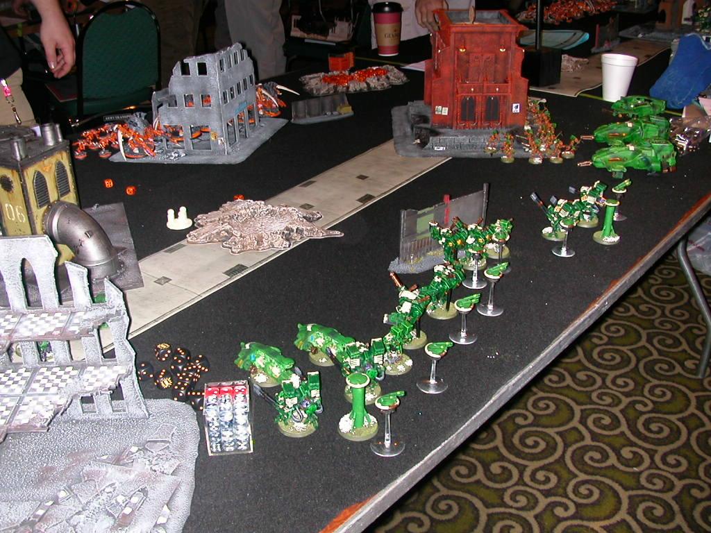 Battle Report, Tau, Tyranids, Warhammer 40,000