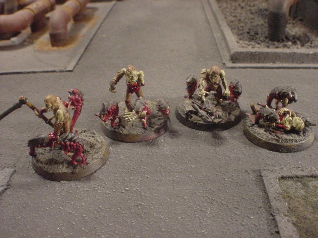 Ripper Swarm, Tyranids, Zombie