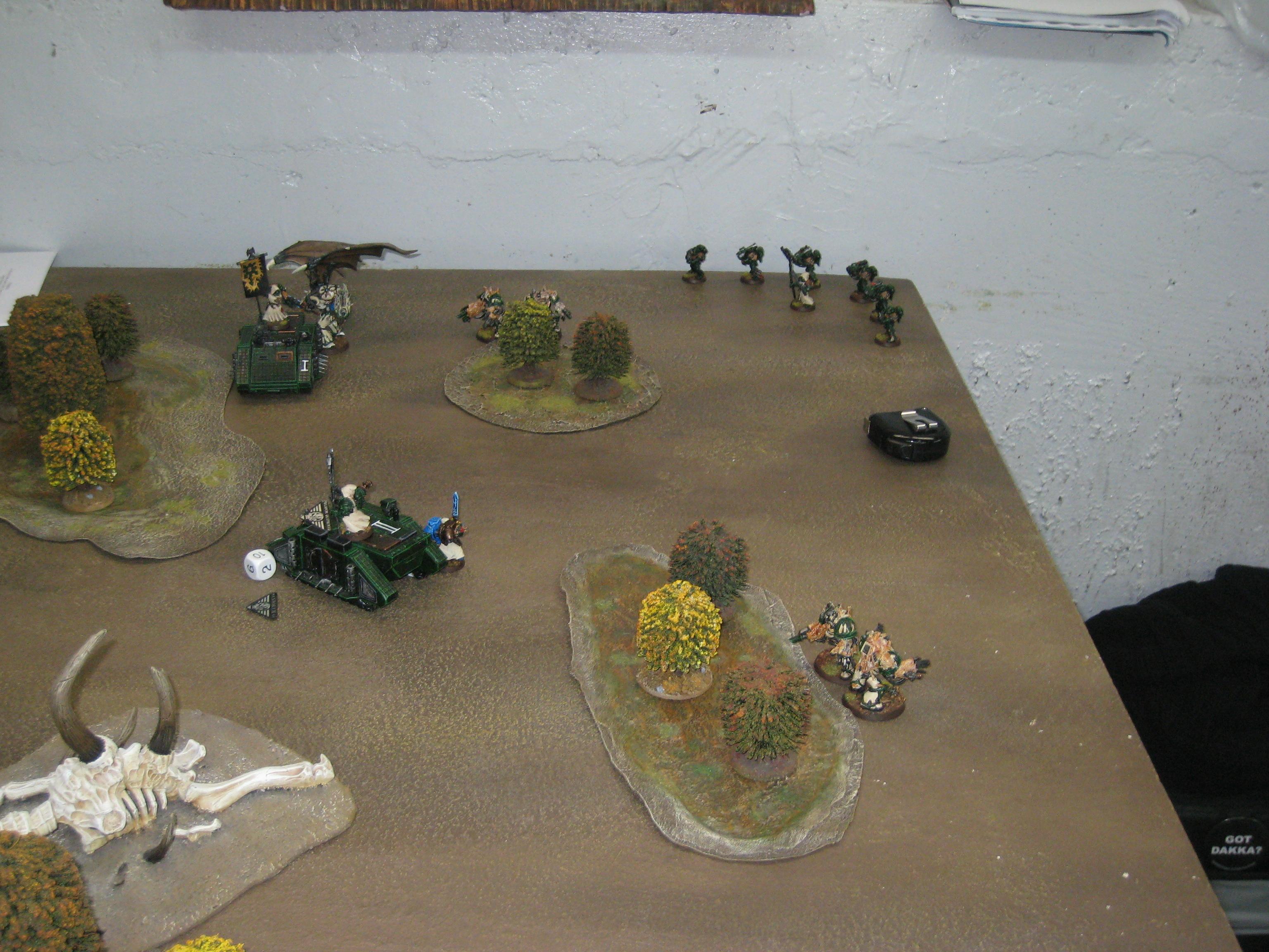 Battle Report, Chaos Space Marines, Warhammer 40,000