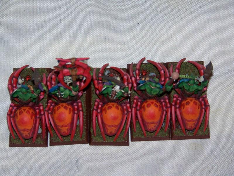 Cavalry, Goblins, Spider Riders, Warhammer Fantasy